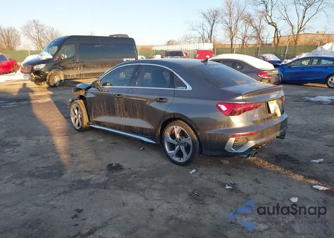 2023 Audi S3 Prestige Tfsi Quattro S Tronic from USA, damaged, VIN WAUJ3DGY1PA033881